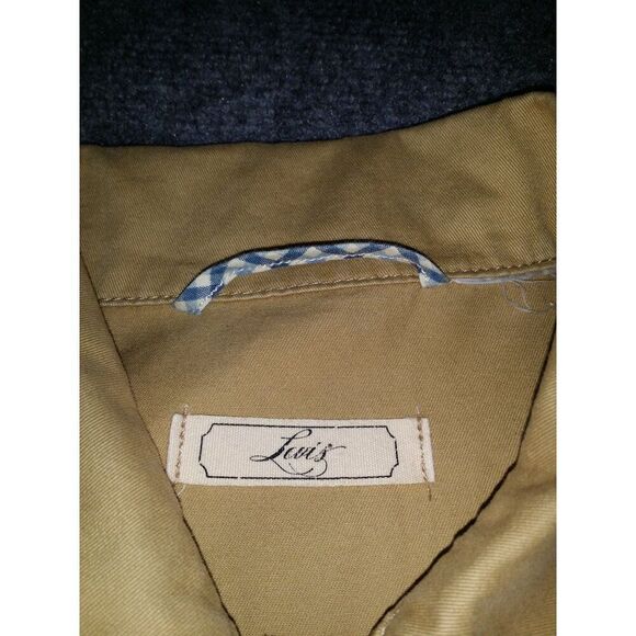 Levis Military Jacket Women Sz M Tan Utility Casual‎ Outdoors Workwear - Picture 6 of 7